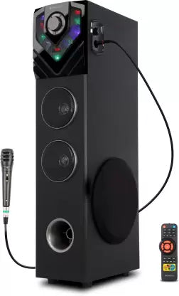 ZEBRONICS ZEB-BT606RUCF 50 W Bluetooth Tower Speaker (Black, Mono Channel) ZEBRONICS ZEB-BT606RUCF 50 W Bluetooth Tower Speaker (Black, Mono Channel)